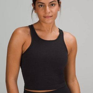 lululemon Ebb to Street Cropped Racerback Tank Top | SIZE 6